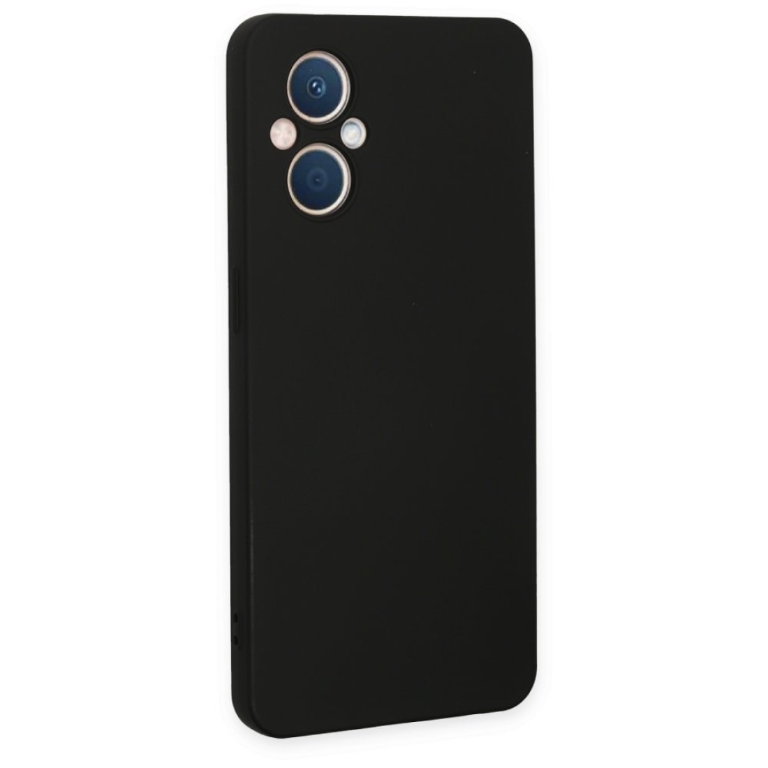  Oppo Reno 8 Lite Kılıf Nano içi Kadife Silikon - Lacivert