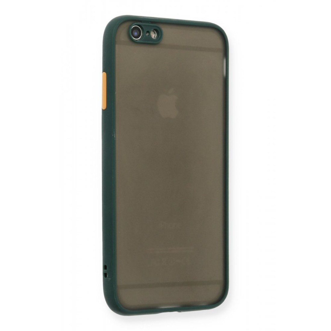  iPhone 6 Kılıf Montreal Silikon Kapak - Yeşil