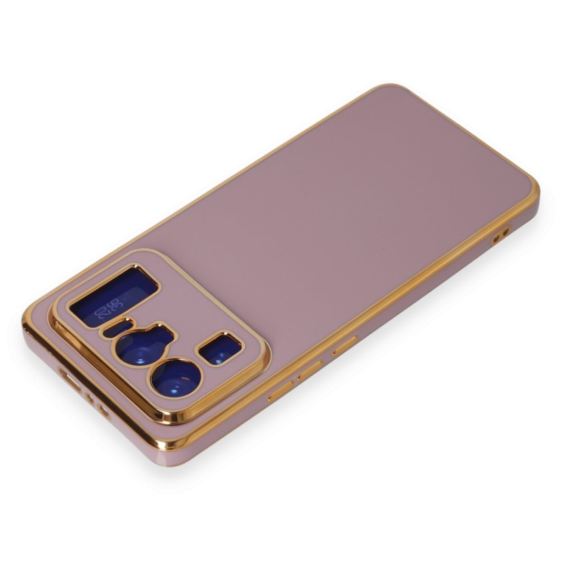  Xiaomi Mi 11 Ultra Kılıf Volet Silikon - Mor