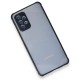  Samsung Galaxy A52S Kılıf Miami Şeffaf Silikon - Lacivert