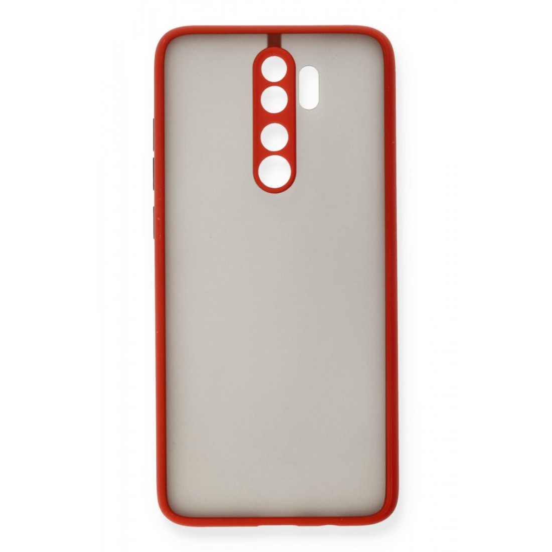  Xiaomi Redmi Note 8 Pro Kılıf Montreal Silikon Kapak - Kırmızı