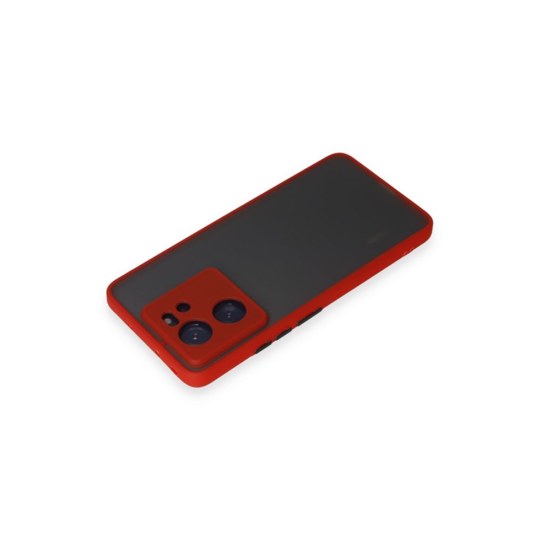Xiaomi Mi 13T Kılıf Montreal Silikon Kapak - Kırmızı Xiaomi Mi 13T Kılıf Montreal Silikon Kapak - Kırmızı