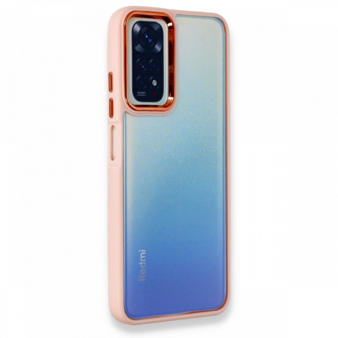  Xiaomi Redmi Note 11 Kılıf Dora Kapak - Pudra