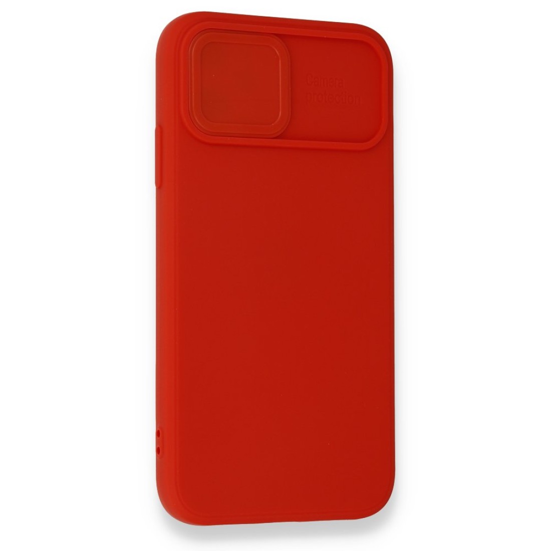 iPhone 12 Mini Kılıf Color Lens Silikon - Kırmızı iPhone 12 Mini Kılıf Color Lens Silikon - Kırmızı