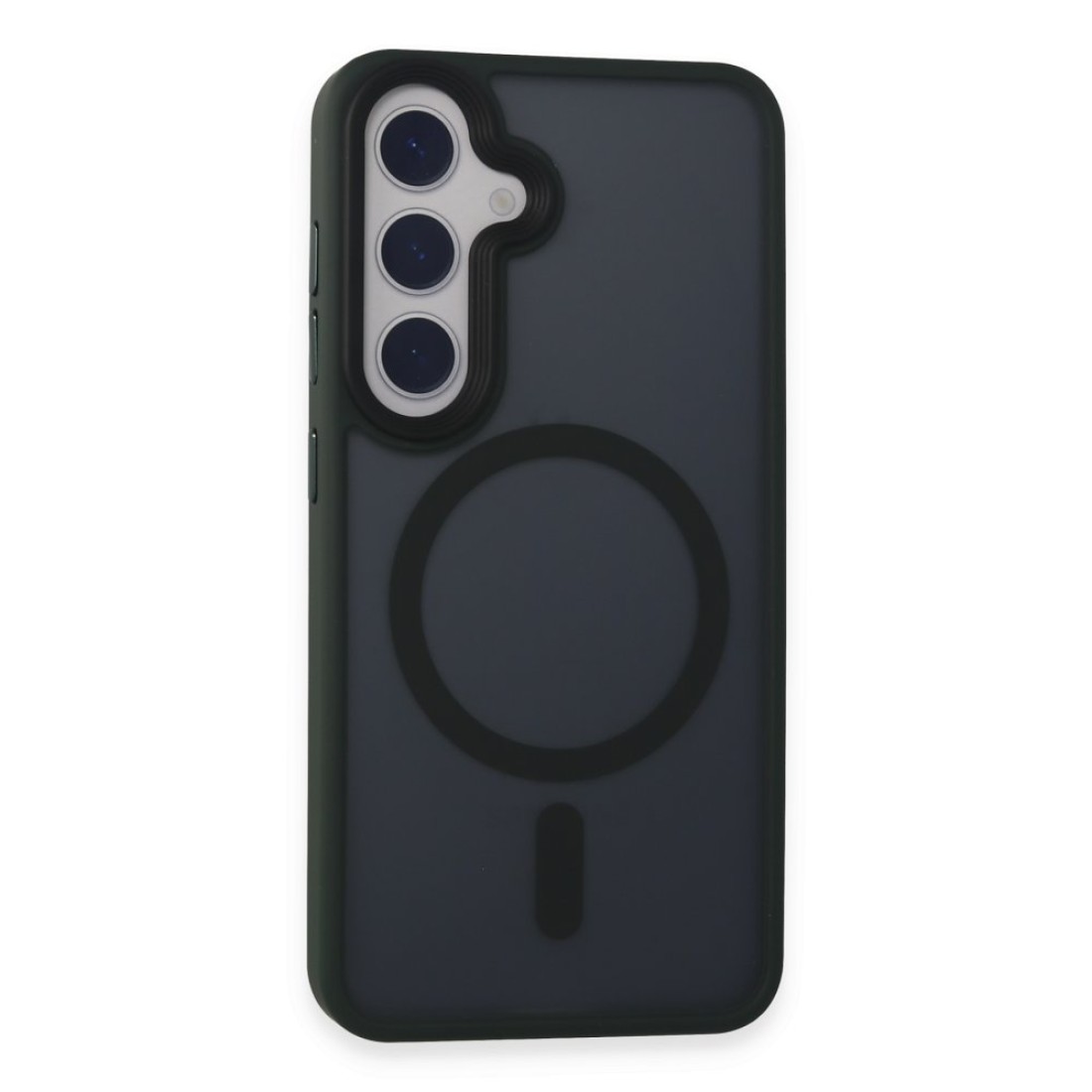  Samsung Galaxy S24 Kılıf Trex Magneticsafe Kapak - Koyu Yeşil
