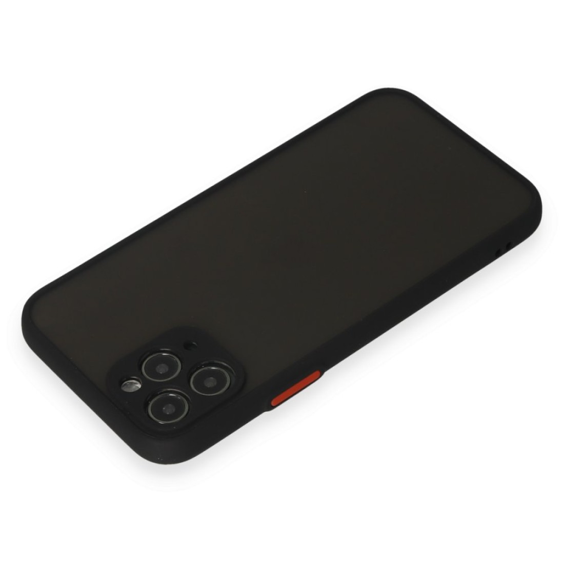  iPhone 11 Pro Kılıf Montreal Silikon Kapak - Siyah