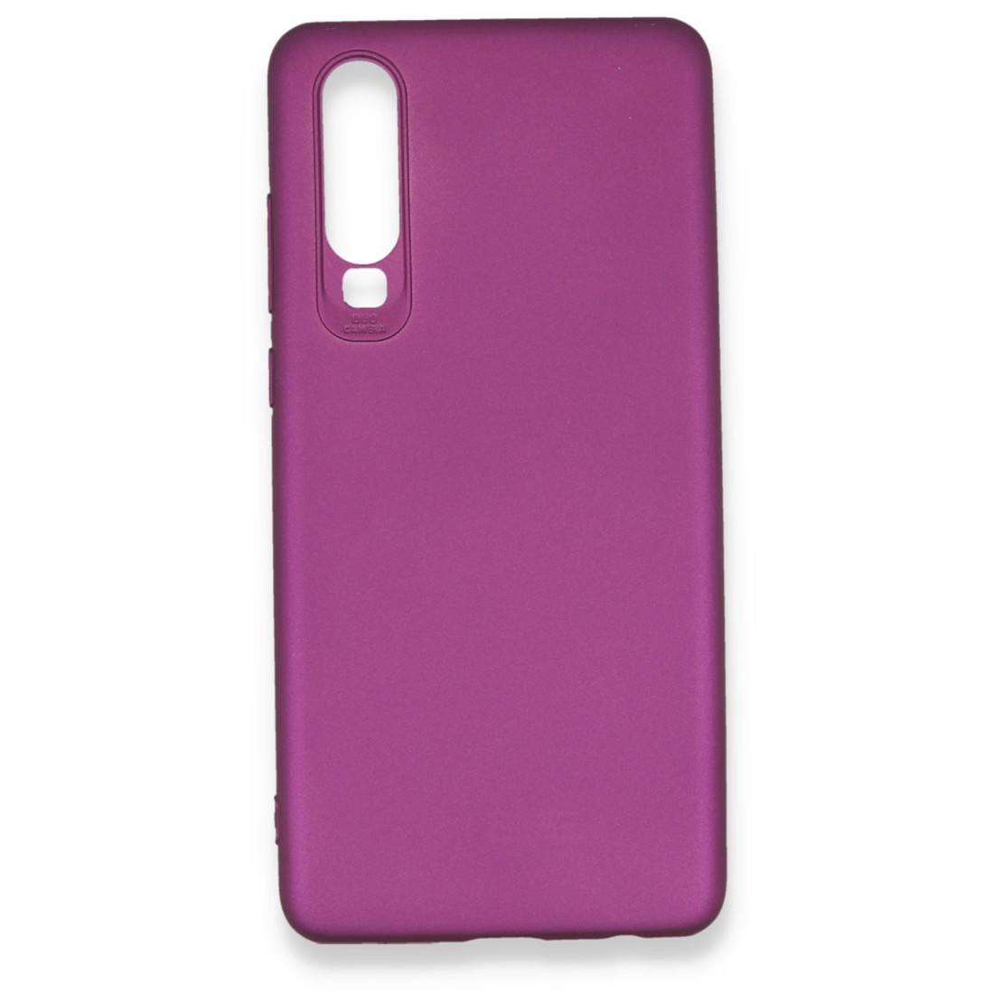  Huawei P30 Kılıf First Silikon - Mürdüm