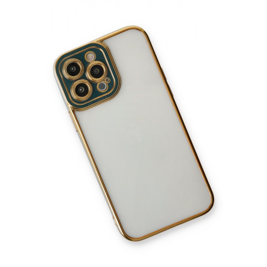 iPhone 13 Pro Max Kılıf Liva Lens Silikon - Yeşil iPhone 13 Pro Max Kılıf Liva Lens Silikon - Yeşil