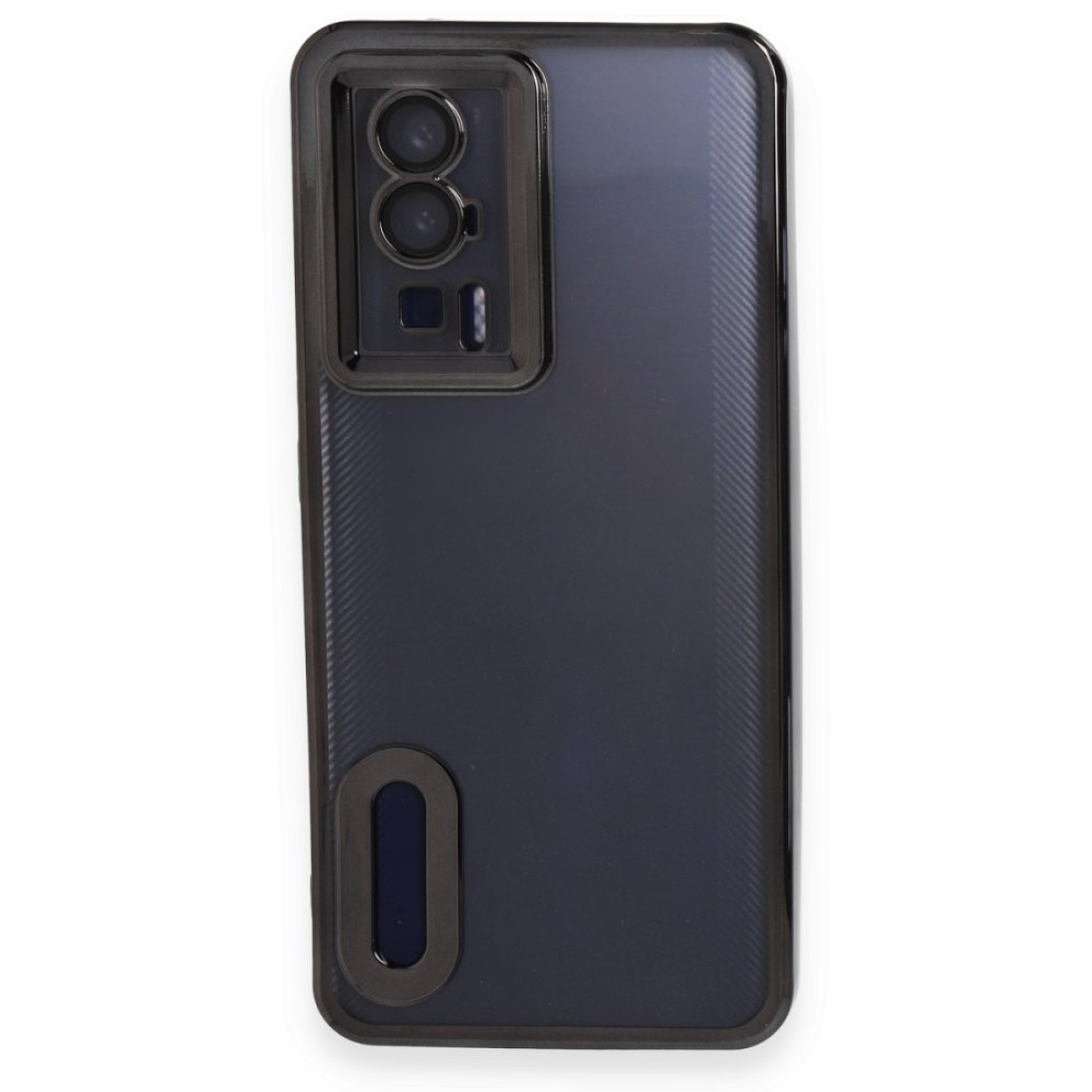  Xiaomi Poco F5 Pro Kılıf Slot Silikon - Siyah