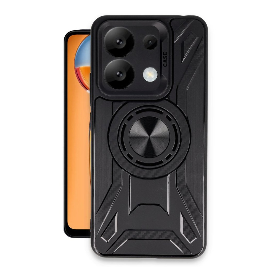  Xiaomi Poco M6 Pro 4G Kılıf Lincoln Silikon - Siyah
