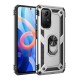  Xiaomi Redmi Note 12S Kılıf Sofya Yüzüklü Silikon Kapak - Gümüş