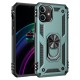 iPhone 12 Mini Kılıf Sofya Yüzüklü Silikon Kapak - Yeşil iPhone 12 Mini Kılıf Sofya Yüzüklü Silikon Kapak - Yeşil