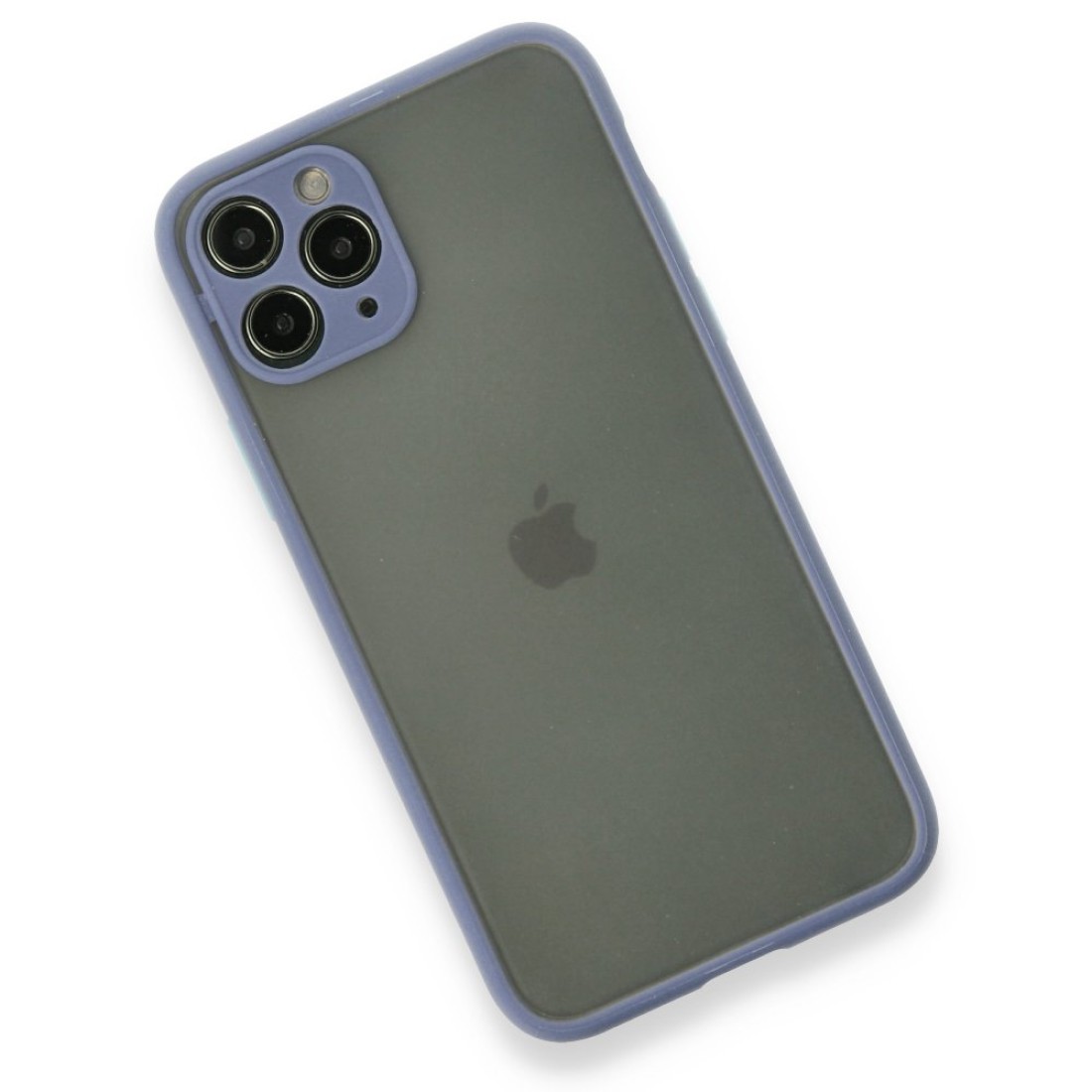  iPhone 11 Pro Kılıf Montreal Silikon Kapak - Gri