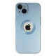  iPhone 14 Plus Kılıf Vamos Lens Silikon - Mavi