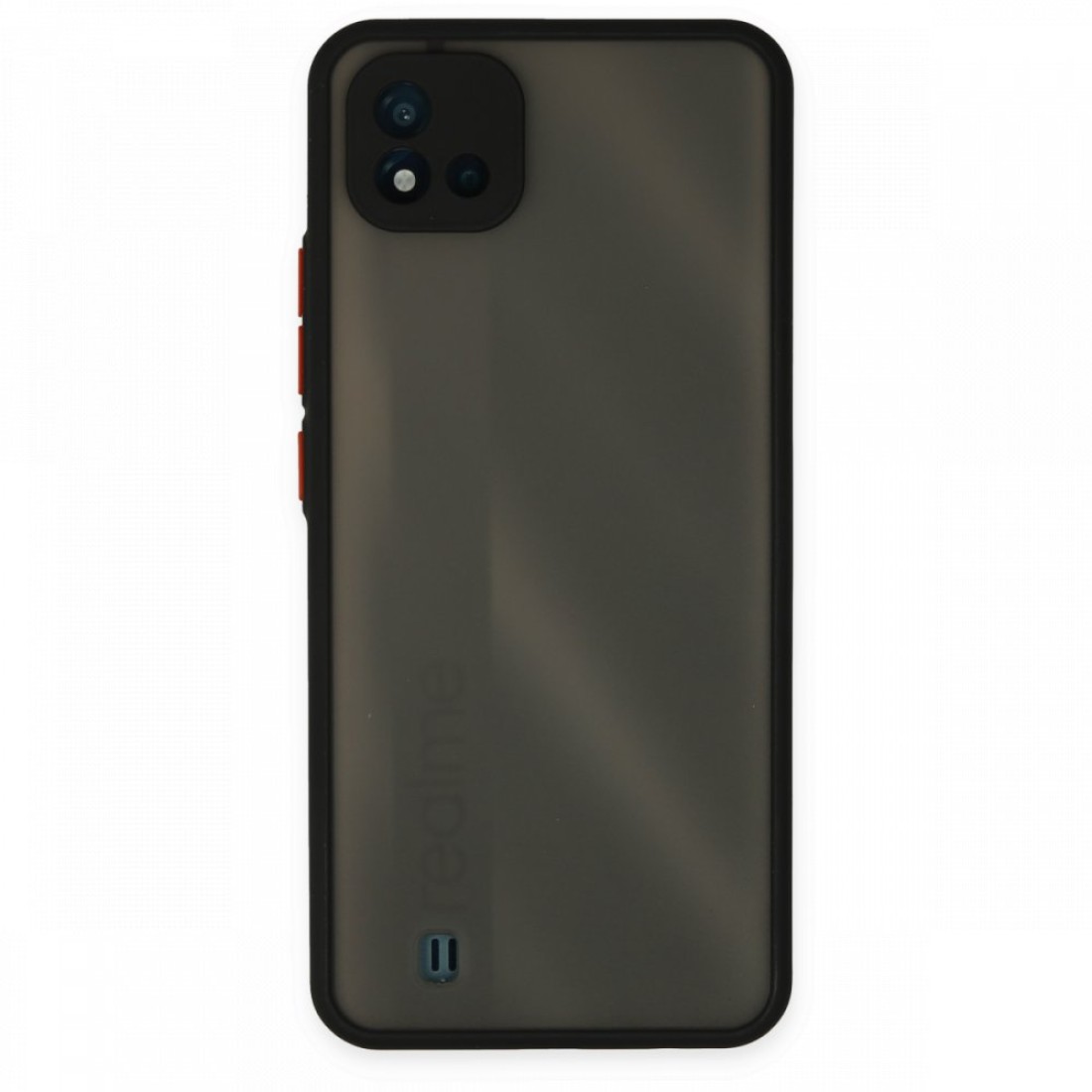  Realme C11 2021 Kılıf Montreal Silikon Kapak - Siyah