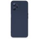 Realme C35 Kılıf Nano içi Kadife Silikon - Lacivert Realme C35 Kılıf Nano içi Kadife Silikon - Lacivert