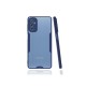 Samsung Galaxy M52 5G Kılıf Platin Silikon - Lacivert