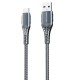 Konfulon DC43 USB 3.0 to Type-C 1M Örgü 60W Hızlı Şarj Kablo - Yeşil - Kılıf's Konfulon DC43 USB 3.0 to Type-C 1M Örgü 60W Hızlı Şarj Kablo - Yeşil