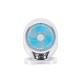 Konfulon FS22 Led Işıklı Masaüstü Soğutma Fanı - Beyaz