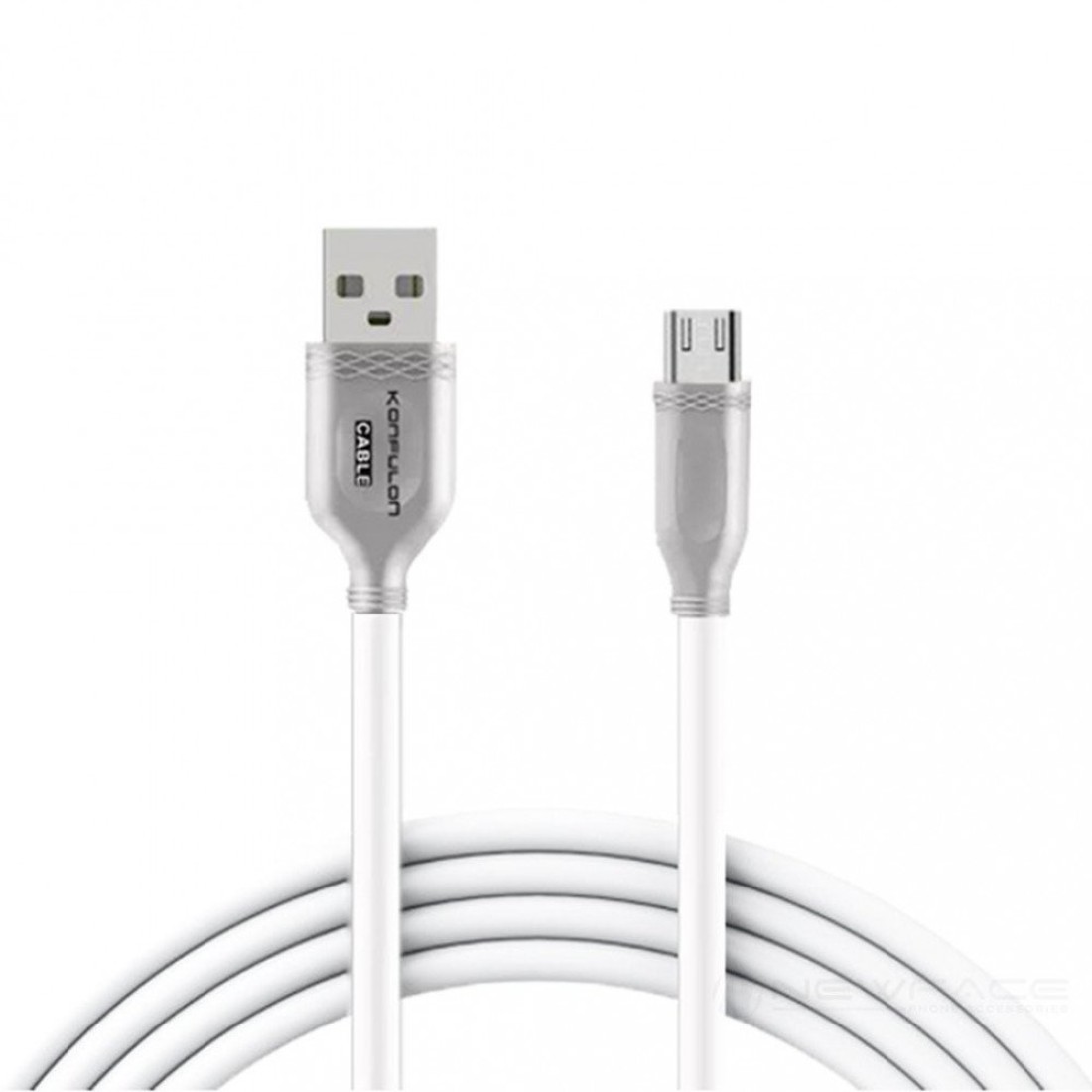 Konfulon S47 Micro USB Kablo 1M 3A - Beyaz
