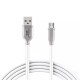 Konfulon S47 Micro USB Kablo 1M 3A - Siyah - Kılıf's Konfulon S47 Micro USB Kablo 1M 3A - Siyah