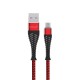 Konfulon S61 Micro USB Kablo 1.2M 3.1A - Siyah - Kılıf's Konfulon S61 Micro USB Kablo 1.2M 3.1A - Siyah