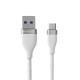 Konfulon S82 Seramik Uçlu Micro USB Kablo 1M 3.1A - Siyah - Kılıf's Konfulon S82 Seramik Uçlu Micro USB Kablo 1M 3.1A - Siyah