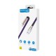 Konfulon S90 Metal Uçlu Type-C Kablo 1M 2.4A - Siyah - Kılıf's Konfulon S90 Metal Uçlu Type-C Kablo 1M 2.4A - Siyah