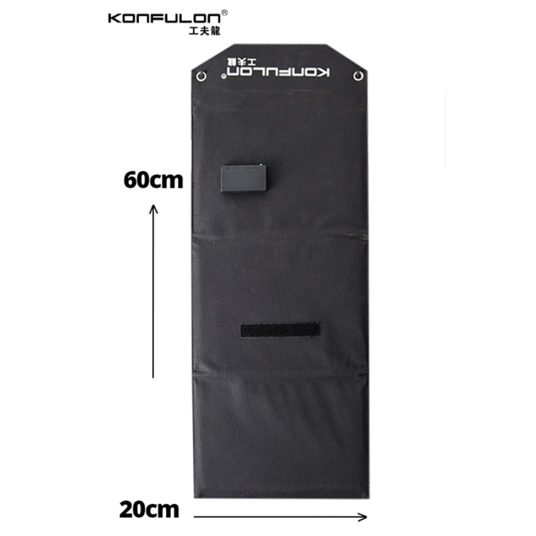 Konfulon SH-03 30W Hızlı Şarj Taşınabilir Güneş Enerji Paneli Şarj İstasyonu - Siyah - Kılıf's Konfulon SH-03 30W Hızlı Şarj Taşınabilir Güneş Enerji Paneli Şarj İstasyonu - Siyah