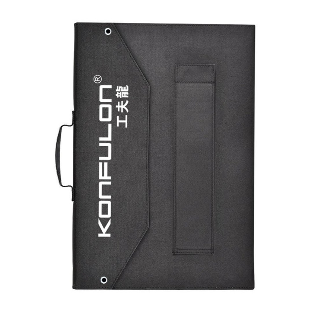 Konfulon SH-04 100W Hızlı Şarj Taşınabilir Güneş Enerji Paneli Şarj İstasyonu - Siyah
