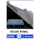 Konfulon SH-04 100W Hızlı Şarj Taşınabilir Güneş Enerji Paneli Şarj İstasyonu - Siyah - Kılıf's Konfulon SH-04 100W Hızlı Şarj Taşınabilir Güneş Enerji Paneli Şarj İstasyonu - Siyah