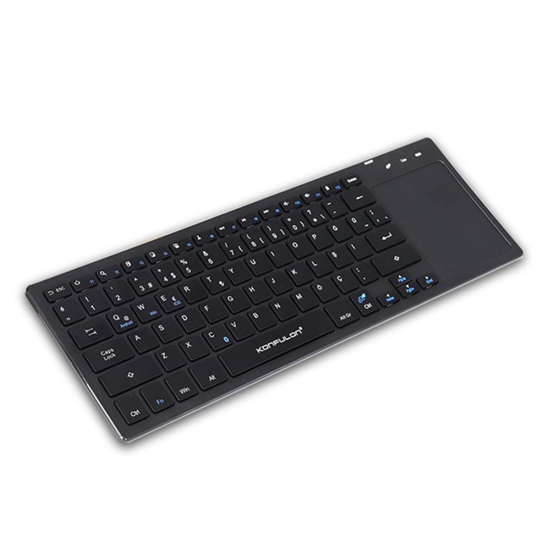 Konfulon V7 Bluetooth 5.0 Standlı Türkçe Q Klavye - Kılıf's Konfulon V7 Bluetooth 5.0 Standlı Türkçe Q Klavye