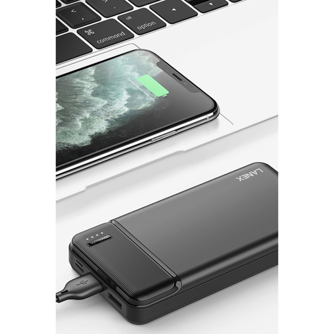 Lanex LPB-N23 20.000 mAh Powerbank - Siyah
