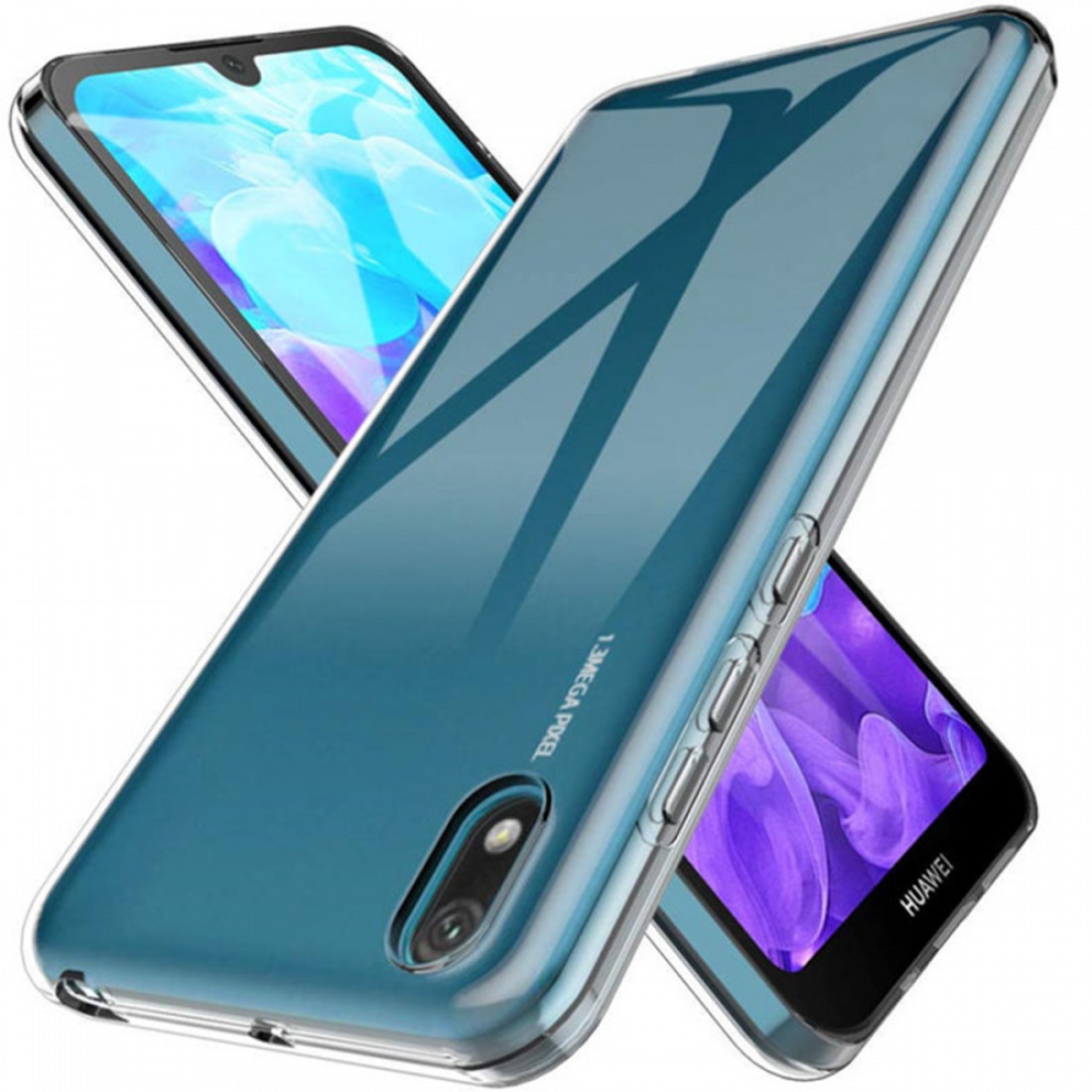 Huawei Y5 2019 Kılıf Lüx Şeffaf Silikon - Kılıf's Huawei Y5 2019 Kılıf Lüx Şeffaf Silikon
