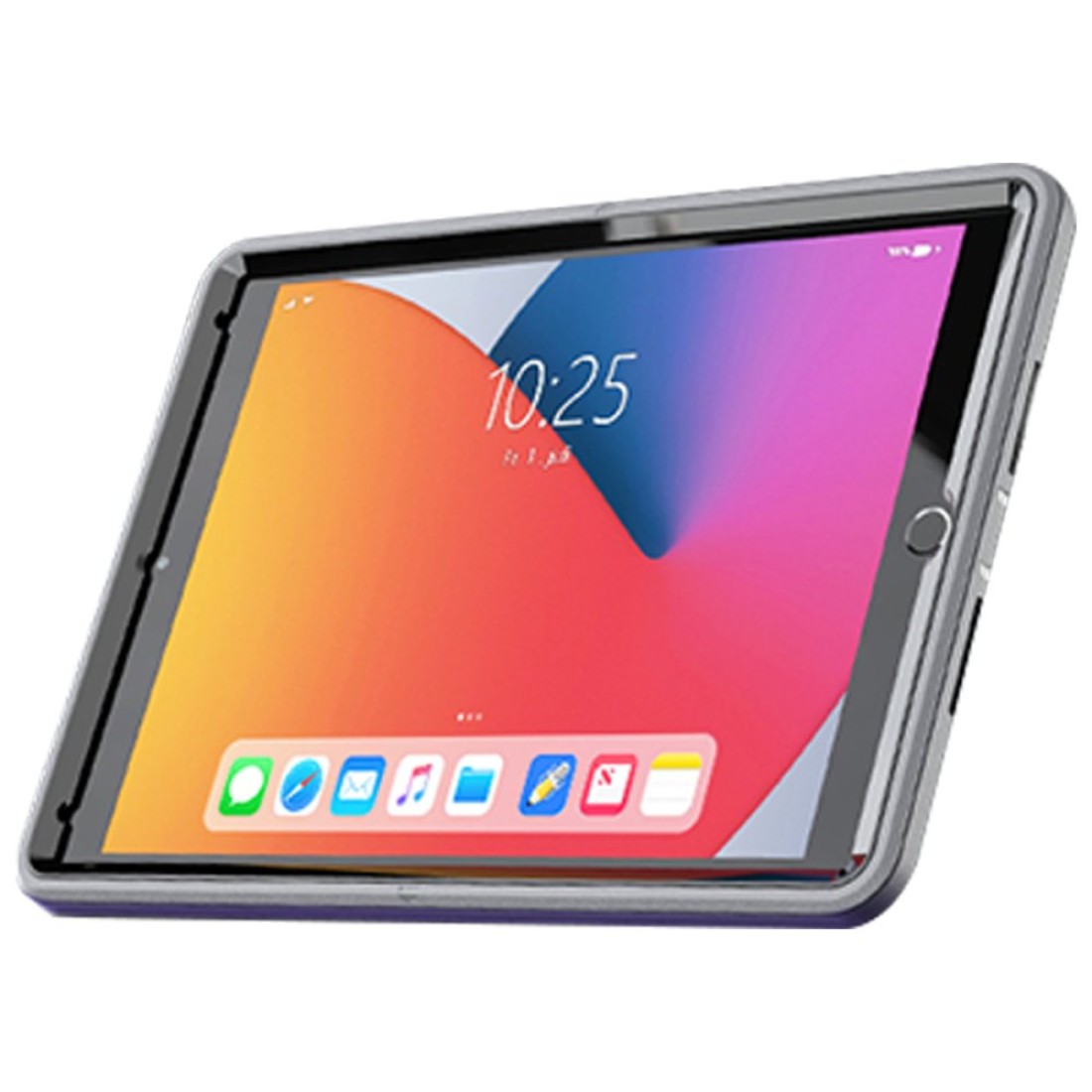 iPad 10.2 (7.nesil) Kılıf Hand Strap Tablet Kılıfı - Siyah - Kılıf's iPad 10.2 (7.nesil) Kılıf Hand Strap Tablet Kılıfı - Siyah