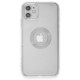 iPhone 11 Kılıf Santa Lens Silikon - Şeffaf