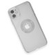 iPhone 11 Kılıf Santa Lens Silikon - Şeffaf