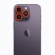 iPhone 12 Pro Max Neon Fosforlu Kamera Lens - Mavi - Kılıf's iPhone 12 Pro Max Neon Fosforlu Kamera Lens - Mavi