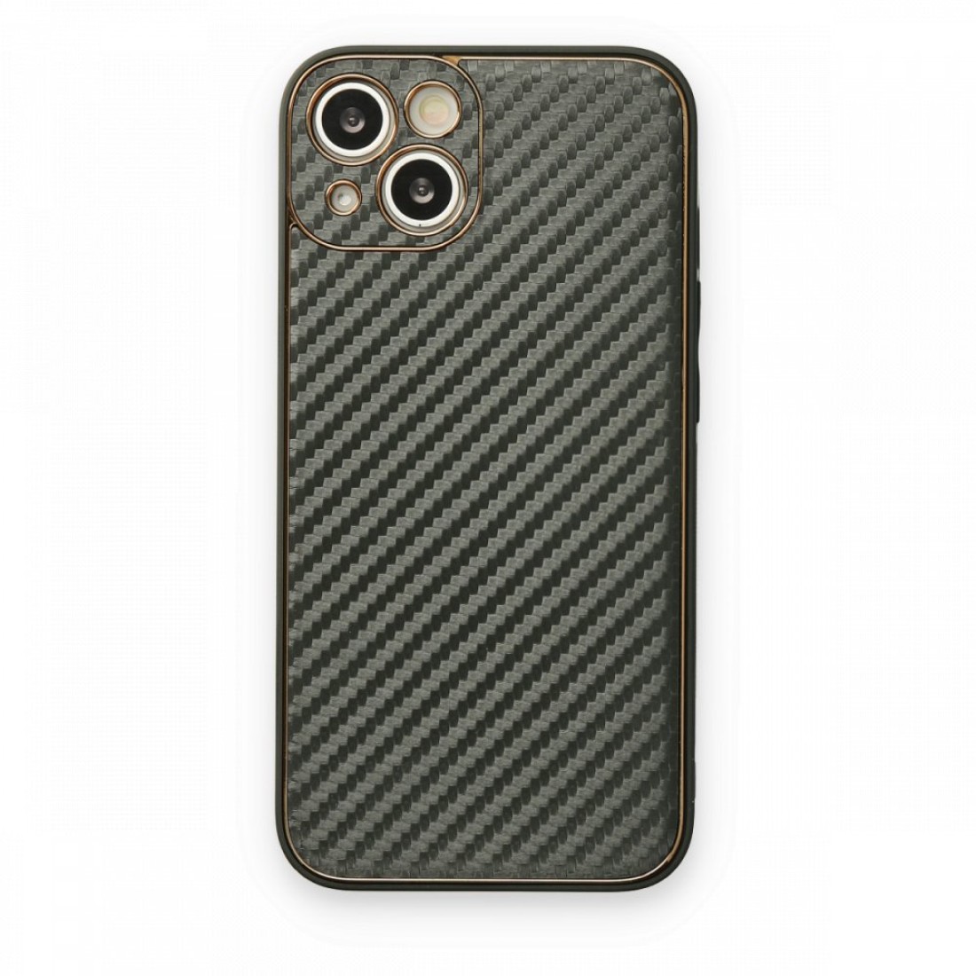 iPhone 13 Kılıf Coco Karbon Silikon - Pembe - Kılıf's iPhone 13 Kılıf Coco Karbon Silikon - Pembe