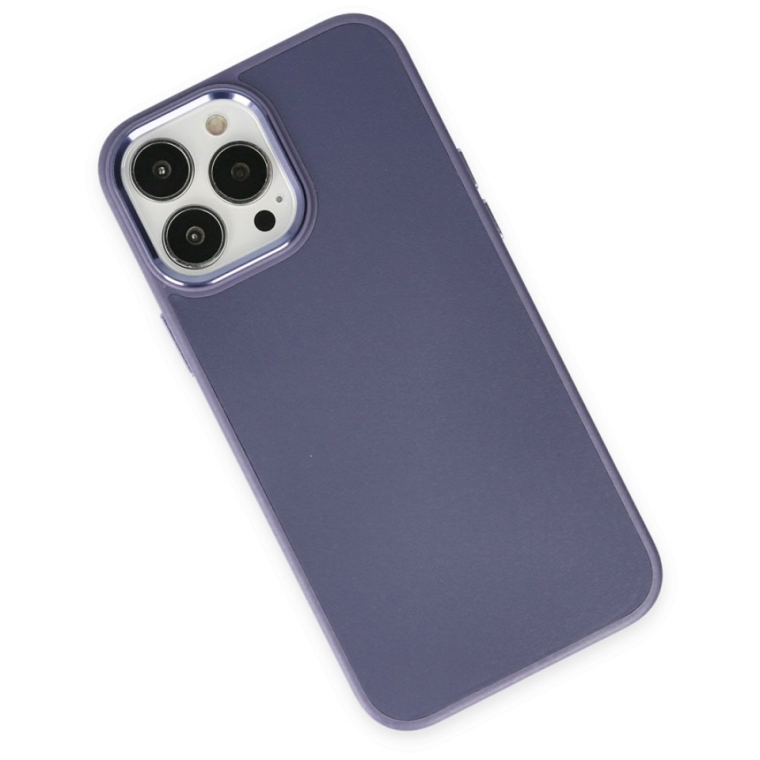 iPhone 13 Pro Kılıf Asya Deri Silikon - Siyah - Kılıf's iPhone 13 Pro Kılıf Asya Deri Silikon - Siyah