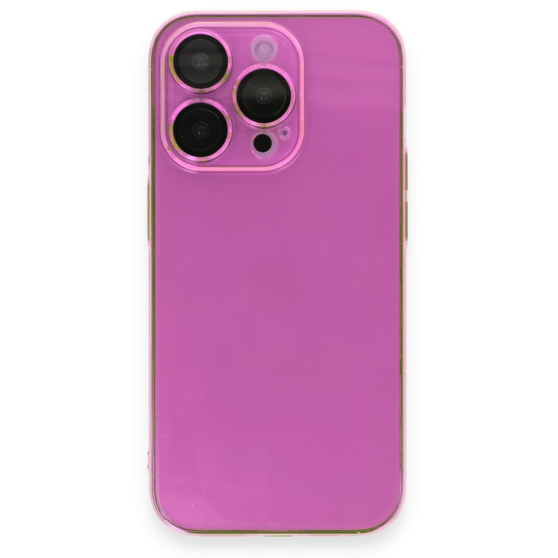 iPhone 13 Pro Max Kılıf Armada Lensli Kapak - Pembe