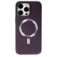 iPhone 13 Pro Max Kılıf Coco Deri Magneticsafe Silikon - Siyah