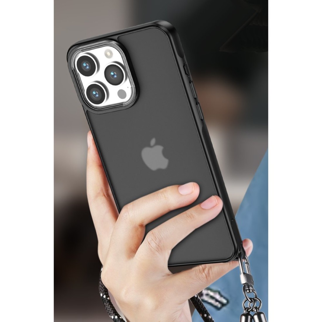 iPhone 13 Pro Max Kılıf Elegant Kapak - Siyah - Kılıf's iPhone 13 Pro Max Kılıf Elegant Kapak - Siyah
