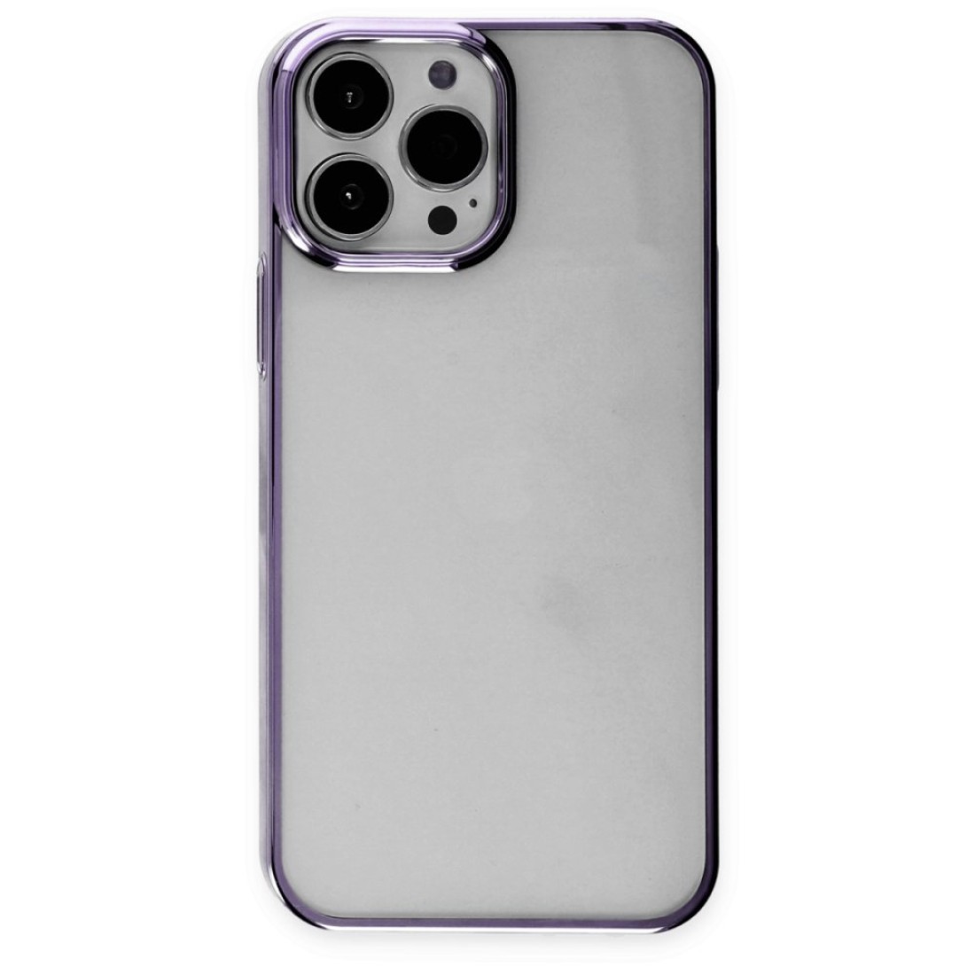 iPhone 13 Pro Max Kılıf Element Silikon - Mor