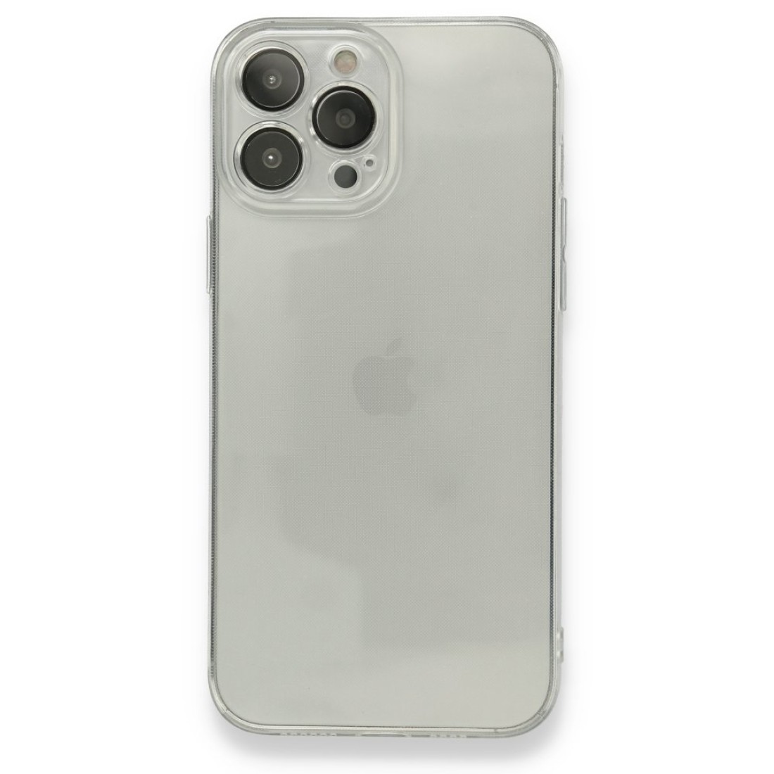 iPhone 13 Pro Max Kılıf Fly Lens Silikon - Şeffaf
