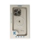 iPhone 13 Pro Max Kılıf Kaou Magneticsafe Slim Kapak - Şeffaf