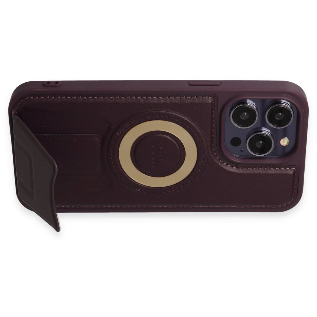 iPhone 13 Pro Max Kılıf Merkür Magneticsafe Standlı Kapak - Siyah - Kılıf's iPhone 13 Pro Max Kılıf Merkür Magneticsafe Standlı Kapak - Siyah