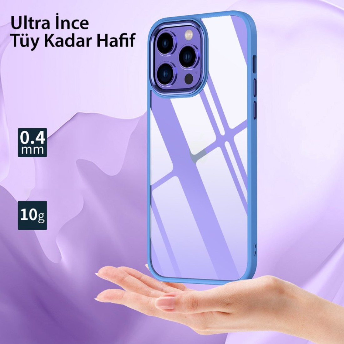 iPhone 13 Pro Max Kılıf Power Silikon - Rose