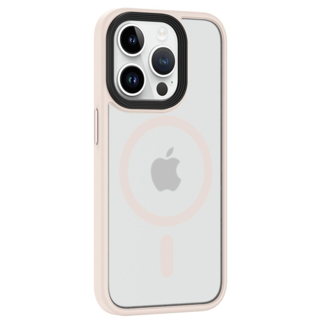 iPhone 13 Pro Max Kılıf Trex Magneticsafe Kapak - Pudra