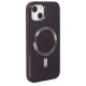 iPhone 14 Kılıf Coco Deri Magneticsafe Silikon - Siyah